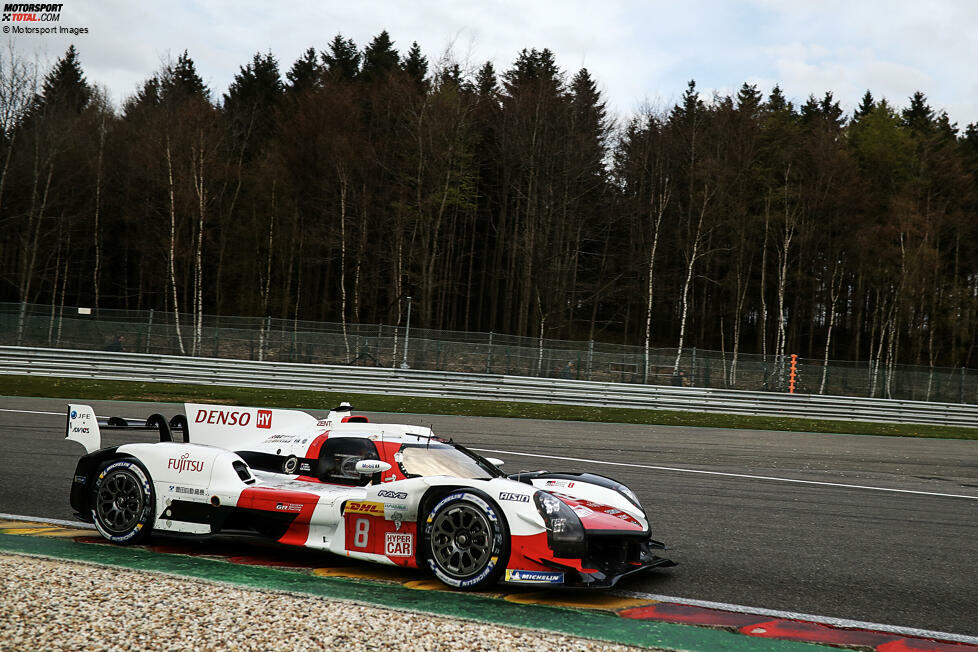 Platz 1 Hypercar: Sebastien Buemi/Brendon Hartley/Ryo Hirakawa (Toyota GR010 Hybrid) - 172 Punkte