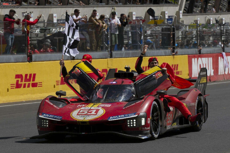 Platz 4 Hypercar: James Calado/Alessandro Pier Guidi/Antonio Giovonazzi (Ferrari 499P) - 114 Punkte