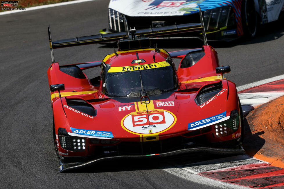 Platz 3 Hypercar: Antonio Fuoco/Miguel Molina/Nicklas Nielsen (Ferrari 499P) - 120 Punkte