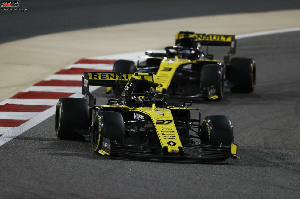2019: Vier Runden vor Schluss fielen die Renault-Piloten Nico Hülkenberg und Ricciardo mit Motorschäden in der ersten Kurve aus den Punkterängen. Beide Autos strandeten in der Auslaufzone, woraufhin die Rennleitung das Safety-Car auf die Strecke schickte.