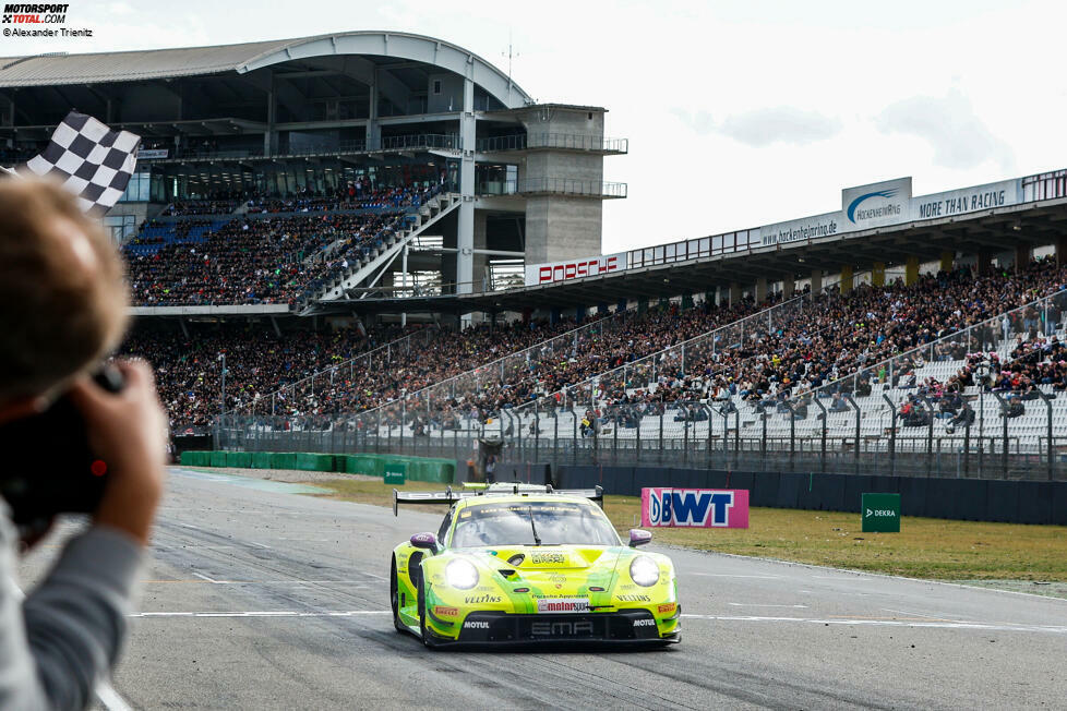 Beim DTM-Finale auf dem Hockenheim war Thomas Preining nicht zu schlagen: Der Österreicher schnappte sich beide Polepositions und die Rennsiege am Samstag und Sonntag, was mit der maximalen Punkteausbeute von 56 Zählern (jeweils drei Punkte für die Pole und 25 Punkte für den Sieg) belohnt wurde.