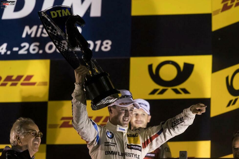 Wer ist jüngster BMW-Sieger der DTM-Historie? Sheldon van der Linde ist erst 21 Jahre alt bei seinem ersten Sieg, doch einer Ex-BMW-Pilot ist noch jünger: Joel Eriksson ist 21 Jahre, einen Monat und 29 Tage alt, als er ...