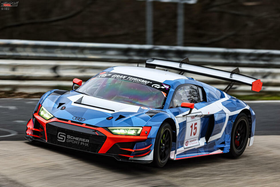 Scherer-Audi #15 (Vervisch/Haase/Winkelhock/Feller) - qualifiziert für Q2