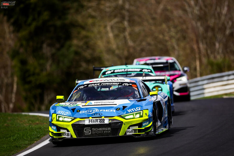 Scherer-Audi #16 (Stippler/Mies/Feller/Marschall) - qualifiziert für Q2