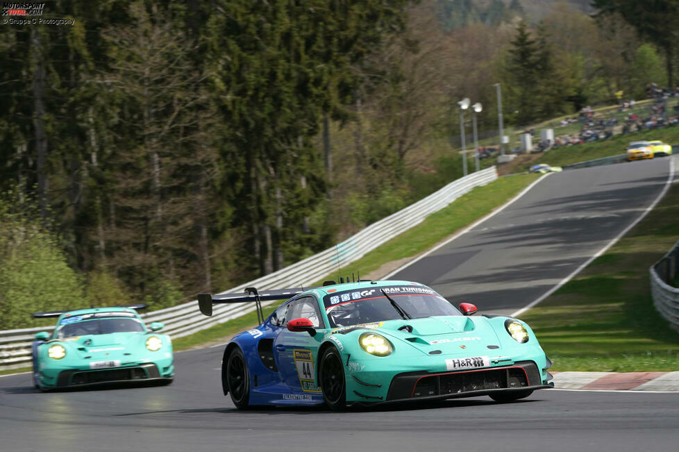 Falken-Porsche #44 (Heinemann/Ericsson/Menzel/Ragginger) - qualifiziert für Q2