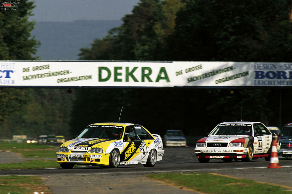 Nur beim Saisonfinale in Hockenheim führt Klaus Niedzwiedz dank der Motorleistung das Feld an (Foto). Platz fünf bleibt das Highlight.