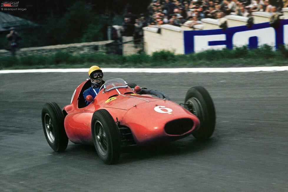 #8: Paul Frere (38 Jahre, 112 Tage) - Auch der Belgier bringt es auf drei Formel-1-Starts für die Scuderia und steht dabei 1956 bei seinem Heimrennen in Spa sogar einmal als Zweiter auf dem Podium! Den größten Erfolg mit Ferrari feiert er aber abseits der Formel 1: 1960 gewinnt man gemeinsam die 24 Stunden von Le Mans.