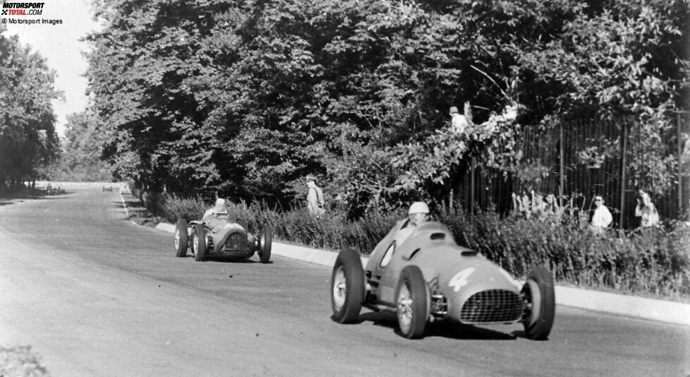 #6: Luigi Villoresi (41 Jahre, 5 Tage) - In den ersten Jahren der Formel-1-Weltmeisterschaft gehört der Italiener zum festen Personal der Scuderia. Von 1950 bis 1953 fährt er für Ferrari und holt dabei acht Podestplätze - aber nie einen Sieg. Die großen Ferrari-Erfolge der ersten Formel-1-Jahre feiern andere Piloten.