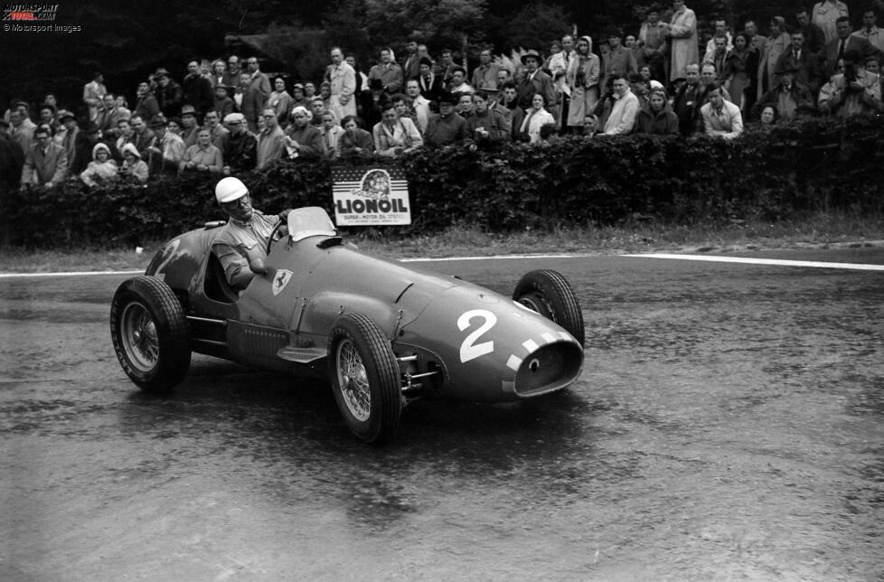 #1: Giuseppe Farina (45 Jahre, 201 Tage) - Älter ist niemand bei seinem ersten Rennen für Ferrari! Der Italiener wird 1950 noch Weltmeister für Alfa Romeo und wechselt zwei Jahre später zur Scuderia, für die er bis 1955 fährt. Einen weiteren Titel holt er aber nicht, 1952 wird er Vizeweltmeister hinter seinem Teamkollegen Alberto Ascari.