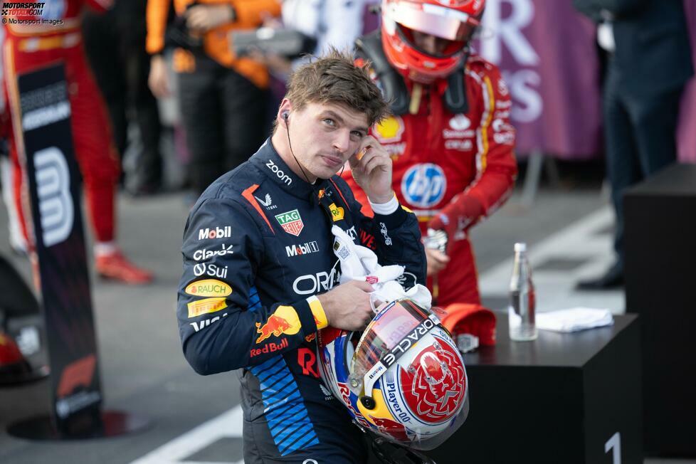 Max Verstappen (Redaktion: 3) - Das sehen wir auch. Hat es beim Set-up offenbar übertrieben und sich so selbst in eine schlechte Ausgangslage gebracht. Dazu im Qualifying ein dicker Fehler, der mehrere Positionen kostete. Glück für ihn, dass er nur drei Punkte im Duell mit Norris verlor.