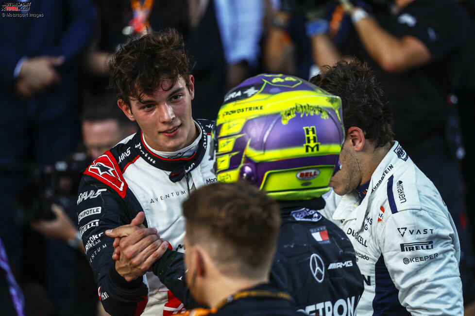 Oliver Bearman (Redaktion: 2) - Nicht alle hätten bei uns die 2 gegeben, weil er ohne den Perez-Sainz-Crash nicht gepunktet hätte. War zudem mit seinem Qualifying nicht ganz zufrieden und glaubt, dass Q3 möglich gewesen wäre. Insgesamt hat der Rookie uns mehrheitlich aber auch überzeugt.