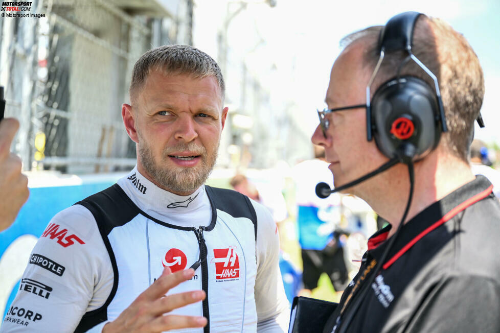 Kevin Magnussen (Redaktion: 4) - Auch hier stimmen wir unserem Experten zu. Wie üblich langsamer als der Teamkollege, im Rennduell bei Haas steht es jetzt aus seiner Sicht 1:8 gegen Hülkenberg. Abgesehen vom Frühstart ohne größere Fehler, aber seine Chancen, auch 2025 in der Startaufstellung zu stehen, werden immer kleiner.