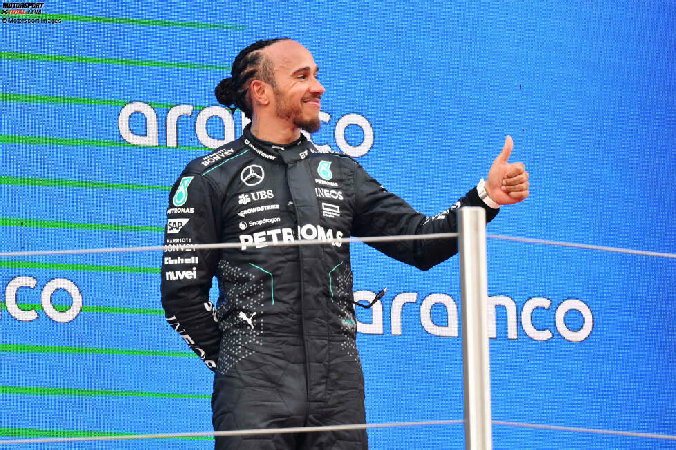 Lewis Hamilton (Redaktion: 2) - Wir stimmen zu. Zeigte ein tolles Überholmanöver gegen Sainz und fuhr auch sonst ein starkes Wochenende. Abziehen muss man allerdings den Start. Sagt selbst, dass er eigentlich den Start hätte hinlegen sollen, den letztendlich sein Teamkollege zeigte.