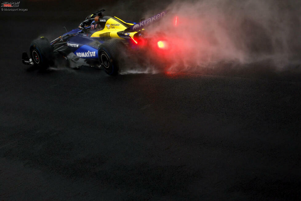 Alexander Albon (Redaktion: 5) - Auch hier sind wir strenger. Er selbst sagt, dass ein Defekt für seinen heftigen Crash im Qualifying sorgte. Das Team hat das jedoch nicht bestätigt. Und weil er deswegen kein Rennen mehr hatte, konnte er seine Note auch nicht mehr retten.