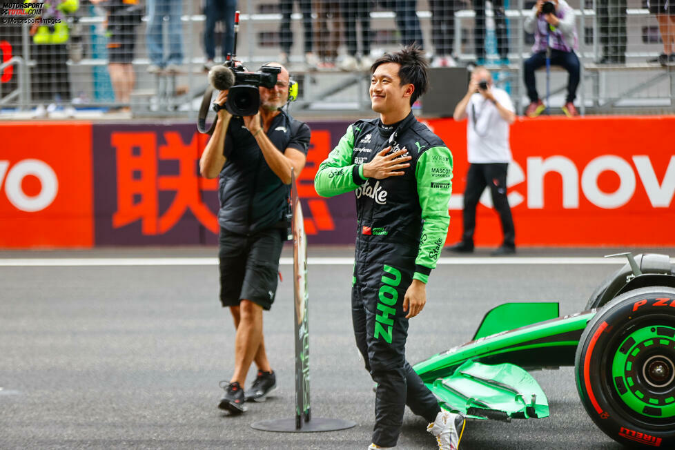 Guanyu Zhou (Redaktion: 4) - Das sehen wir auch so. Highlight war der Sprint mit P9, für den es aber keine Punkte gibt. Das Hauptrennen zählt in unserer Bewertung mehr, und das war mit dem Aus in Q1 im Qualifying und P14 am Sonntag deutlich unter den Möglichkeiten des Autos.