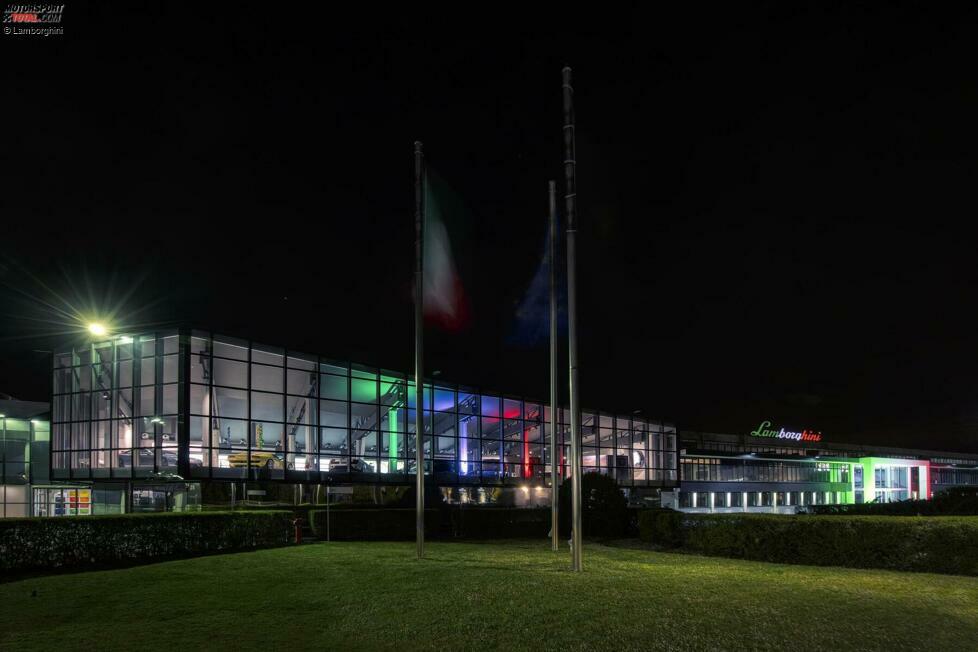 Italienischer Motorsport-Kult: Im Automobili-Lamborghini-Museum in Sant' Agata vor den Toren Bolognas gibt es einen prominenten Neuankömmling.