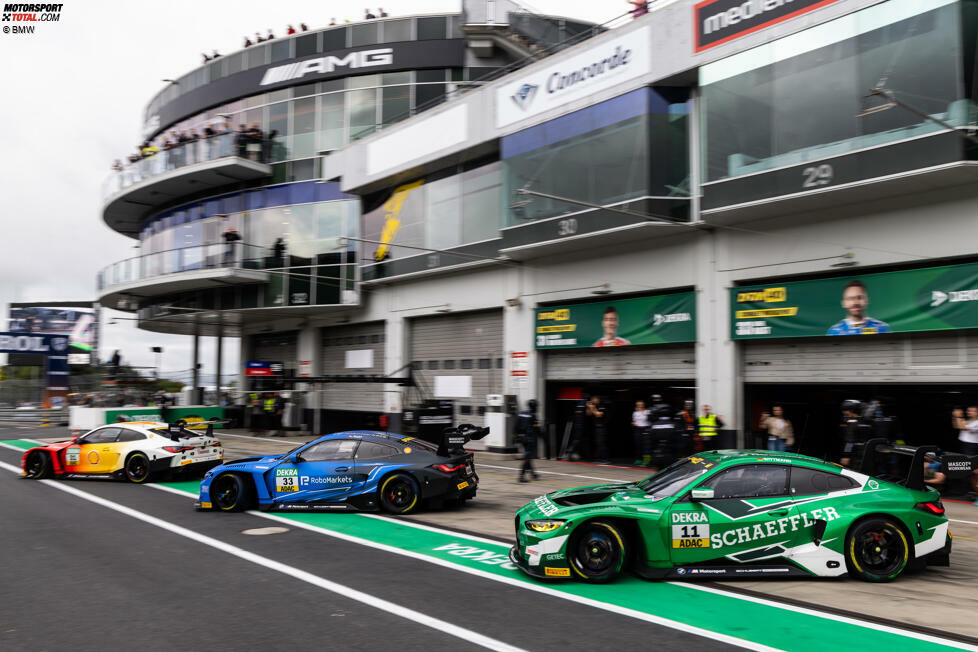 Schubert Motorsport: Nachdem die BMW-Truppe 2024 auf drei M4 GT3 expandiert hat, ist für 2025 auch eine Rückkehr zu zwei Autos denkbar. Alles hängt von der BMW-Unterstützung ab. Und davon, welche Fahrer zur Verfügung stehen, denn BMW erwägt, die DTM-Champion Rast, van der Linde und Wittmann nur noch im Hypercar zum Einsatz zu bringen.