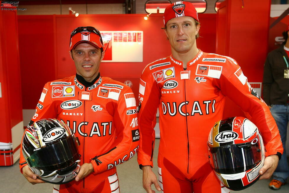 2006: Loris Capirossi und Sete Gibernau