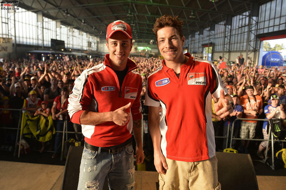 2013: Andrea Dovizioso und Nicky Hayden