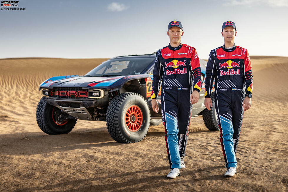 Der erste Einsatz für Esktröm und Bergkvist im Ford Raptor T1+ ist bereits die Rallye Marokko vom 5. bis 11. Oktober 2024.