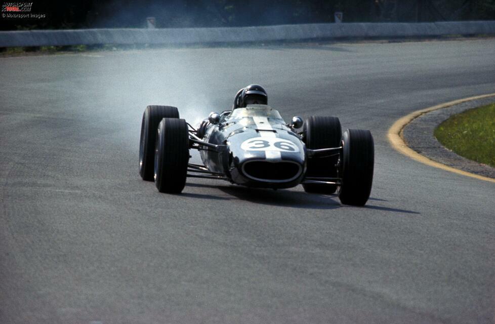 Dan Gurney (Anglo American Racers): Beim Belgien-GP 1967 feiert Gurney den ersten (und wie auch schon bei Porsche einzigen) Sieg für das von ihm drei Jahre zuvor mitgegründete Team Anglo American Racers. Es ist zugleich Gurneys persönlich letzter Formel-1-Sieg - eine Woche nach seinem Triumph bei den 24 Stunden von Le Mans.