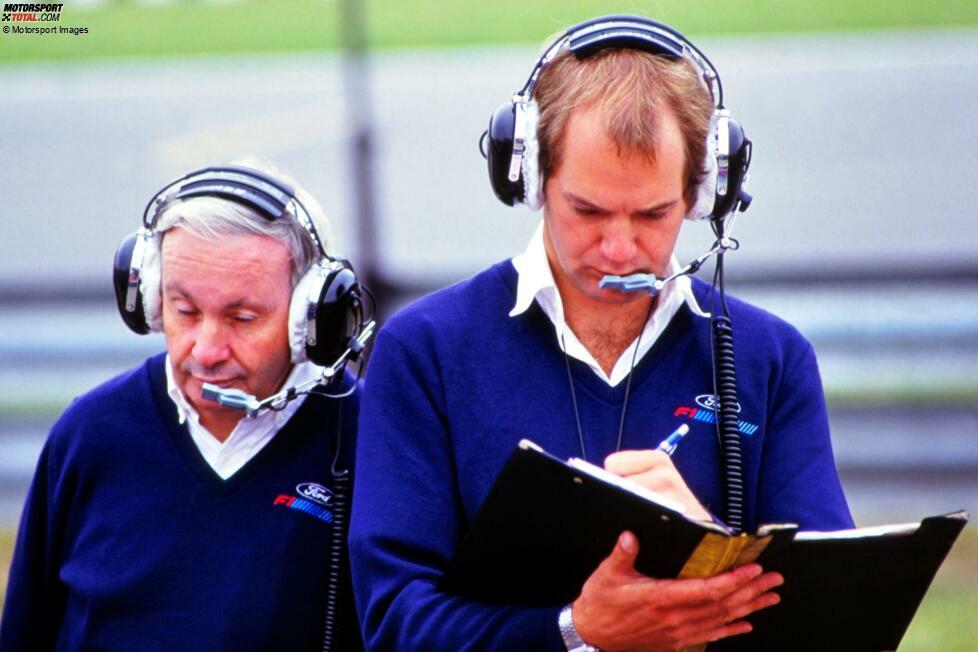 Ab 1985 ist Newey wieder in der Formel 1 aktiv, dieses Mal für das US-amerikanische Haas-Team, das aber alsbald wieder von der Bildfläche verschwindet. Newey stellt kurzfristig wieder auf Renningenieur um und betreut 1987 Mario Andretti bei den IndyCars.