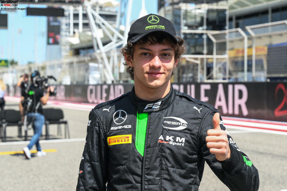 Für seine dritte komplette Saison im Formelsport steckt ihn Mercedes 2024 in die Formel 2. Der Auftakt ...