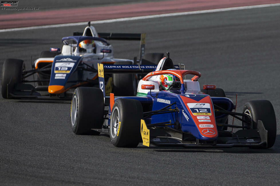 2023 macht Antonelli den nächsten Schritt und startet in der Formel Regional Middle-East im arabischen Raum. Im dritten Rennen steht er erstmals auf dem Podium, das siebte Rennen gewinnt er. Am Saisonende ...