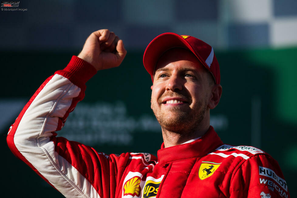 2018: Sebastian Vettel wiederholt in Australien seinen Vorjahressieg für Ferrari. Aber ...
