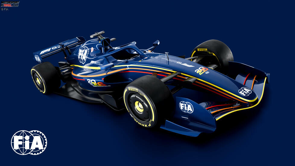Designstudie für die Formel 1 2026