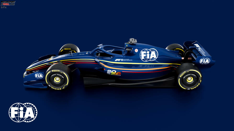 Designstudie für die Formel 1 2026