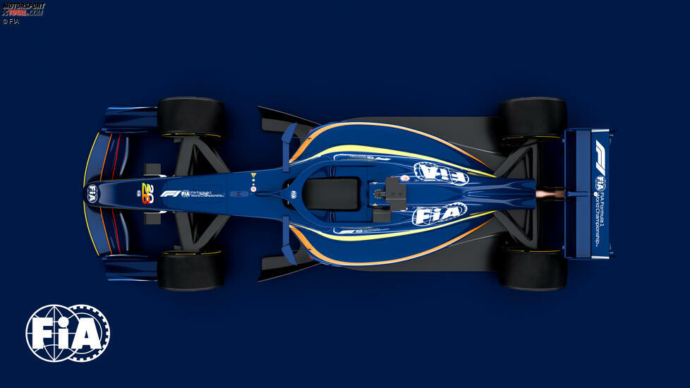 Designstudie für die Formel 1 2026
