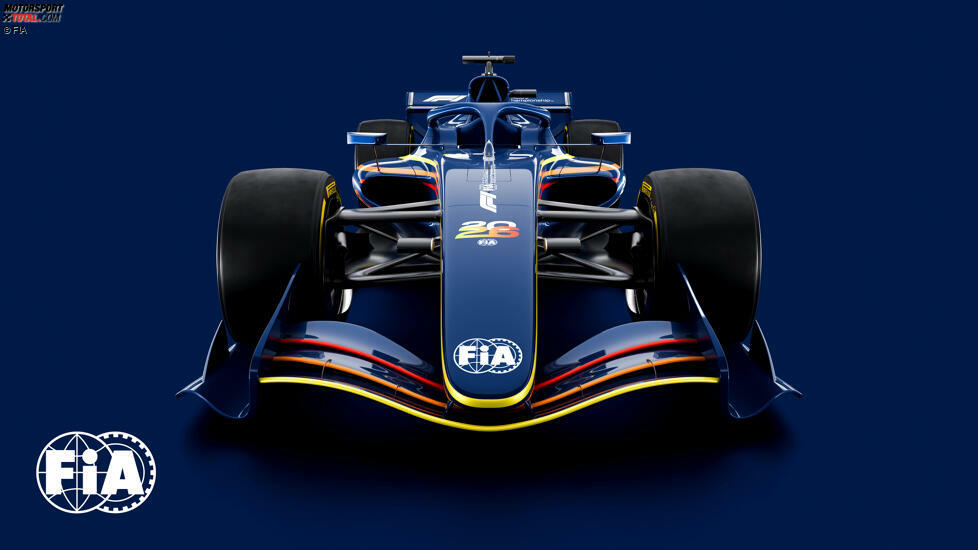 Designstudie für die Formel 1 2026