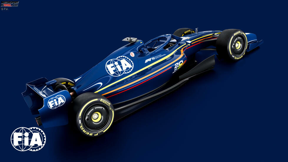 Designstudie für die Formel 1 2026