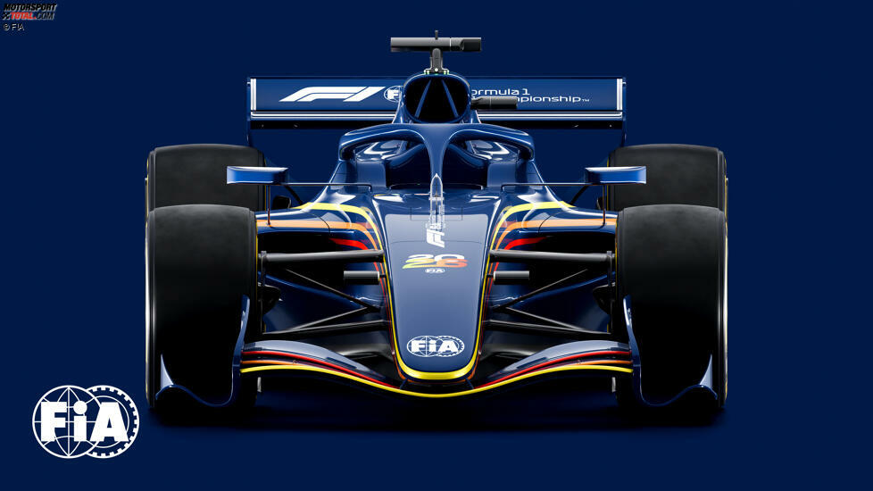 Designstudie für die Formel 1 2026