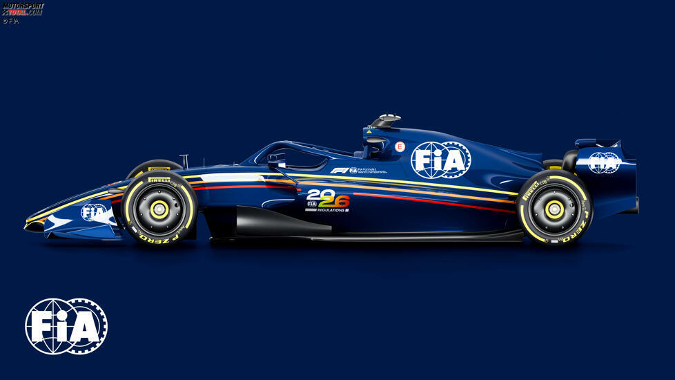 Designstudie für die Formel 1 2026