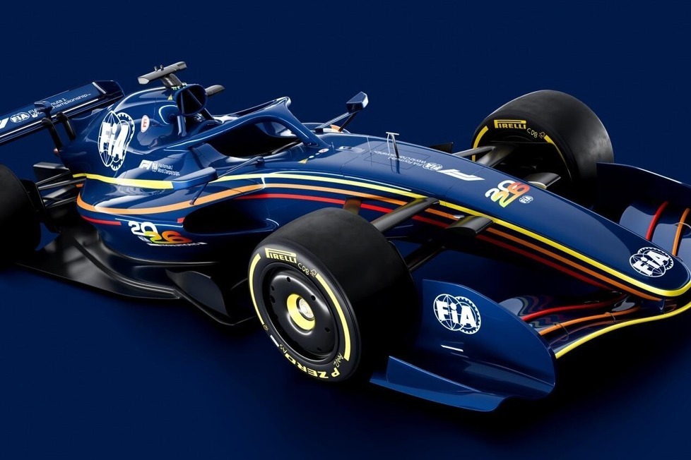 Erste Bilder zum neuen Look der Formel 1 unter dem Technischen Reglement für 2026 mit vielen Änderungen auf aerodynamischer Seite