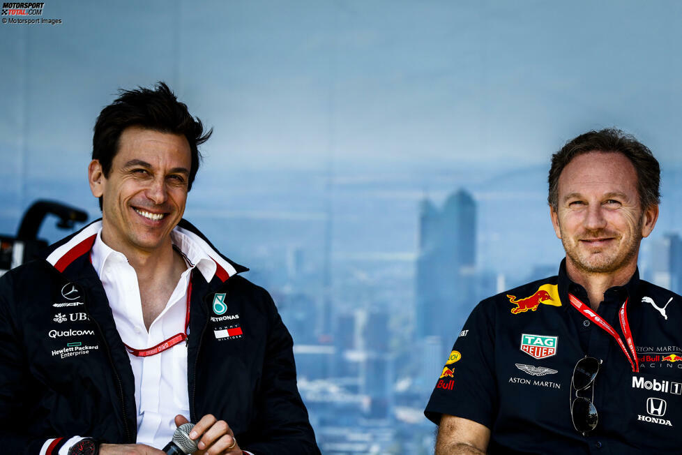 ... hatten acht von zehn Rennställen andere Teamchefs. Einzig Christian Horner (Red Bull) und Toto Wolff (Mercedes) haben ihre Rollen behalten.