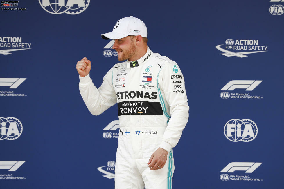 ... kam Mercedes-Fahrer Valtteri Bottas als WM-Spitzenreiter zum Rennen.