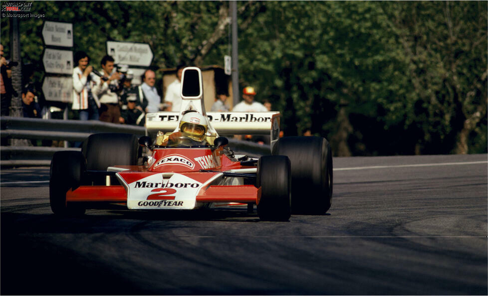 Jochen Mass (Deutschland): Der Spanien-Grand-Prix 1975 auf dem Montjuich-Stadtkurs steht ganz im Zeichen schwerer Unfälle. Noch vor Rennhälfte wird abgebrochen und McLaren-Fahrer Mass zum Sieger erklärt. Es ist sein einziger Formel-1-Sieg.