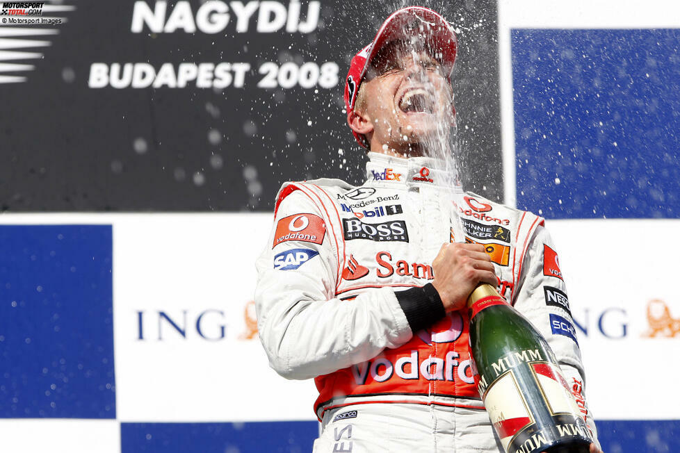 Heikki Kovalainen (Finnland): 2008 in Ungarn erzielt er seinen einzigen Formel-1-Sieg. Aber: Im gleichen Jahr wird sein McLaren-Teamkollege Lewis Hamilton Weltmeister.