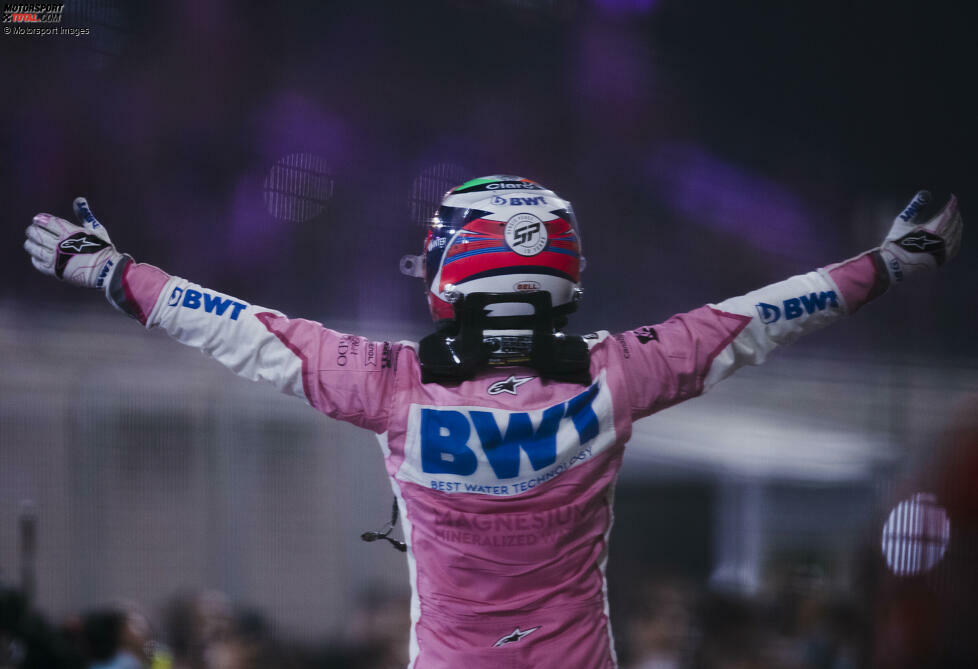 ... ... als Racing Point wäre das aber nur Platz zwei hinter Sergio Perez, der 2020 den Sachir-Grand-Prix gewann und ebenfalls WM-Vierter wurde. Und ...