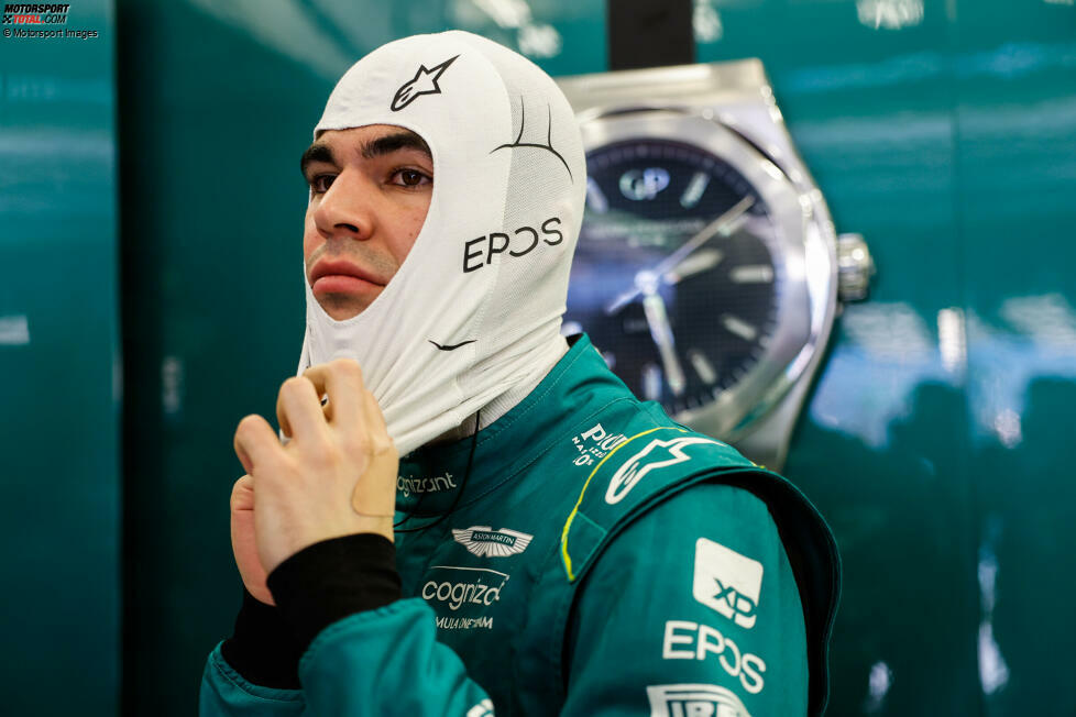 Wintertests 2023: Lance Stroll verletzt sich unmittelbar vor den Formel-1-Probefahrten beim Fahrradfahren und ist mit gebrochenen Handgelenken nicht einsatzbereit. Aston Martin ...