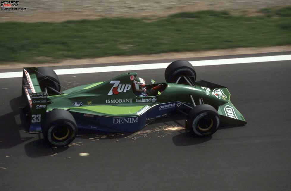 ... liegt beim Jordan 191 aus der Saison 1991. Denn aus Jordan wird (unter anderem) Force India und Racing Point. Seit der Saison 2021 tritt das Team aus Silverstone als Aston Martin in der Formel 1 an.