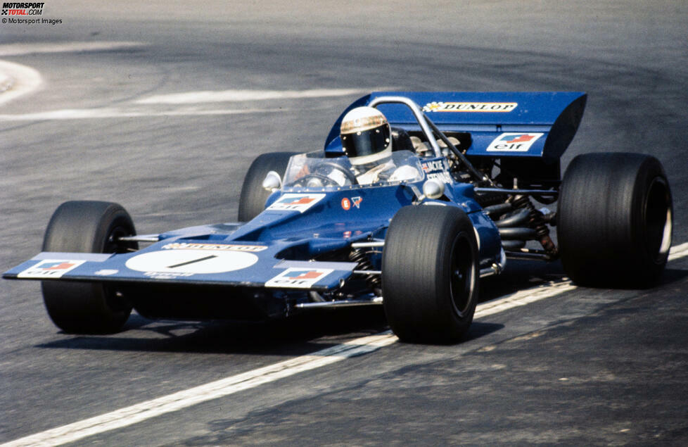... ist der Tyrrell 001 aus der Saison 1970 das erste Formel-1-Auto des aktuellen Mercedes-Teams. Denn aus Tyrrell wird erst BAR, dann Honda, dann Brawn und 2010 schließlich Mercedes.