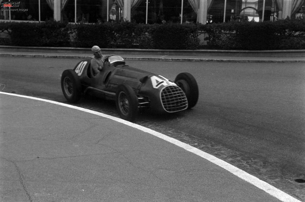 Ferrari: Als einziges Team ist Ferrari schon seit der ersten Formel-1-Saison 1950 im Feld vertreten. Beim Debüt in Monaco fährt der Rennstall mit dem Ferrari 125 auf Anhieb auf Platz zwei.