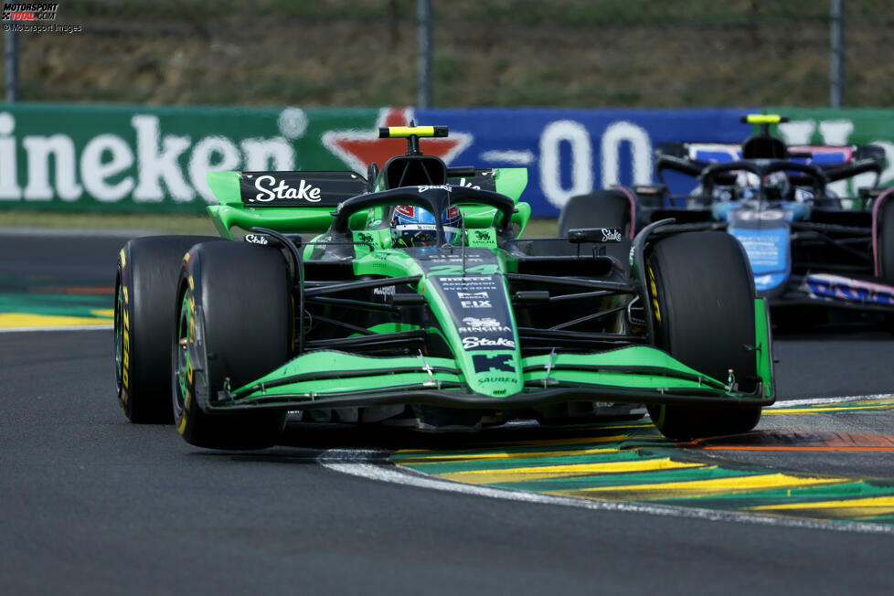 Sauber 2024: Valtteri Bottas / Guanyu Zhou