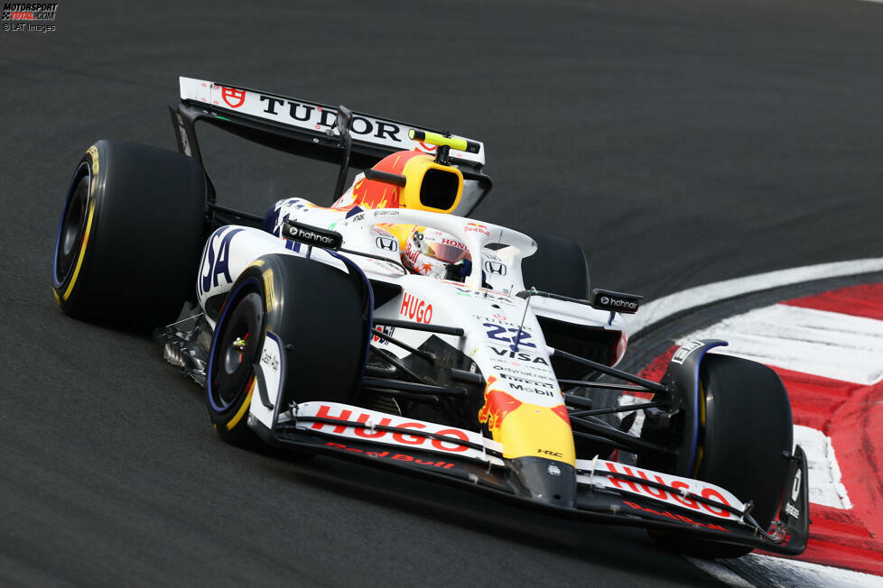 2025: Im Gegenzug schafft Yuki Tsunoda den Aufstieg. Die ersten beiden Rennen der Saison fährt er noch für die Racing Bulls, ...