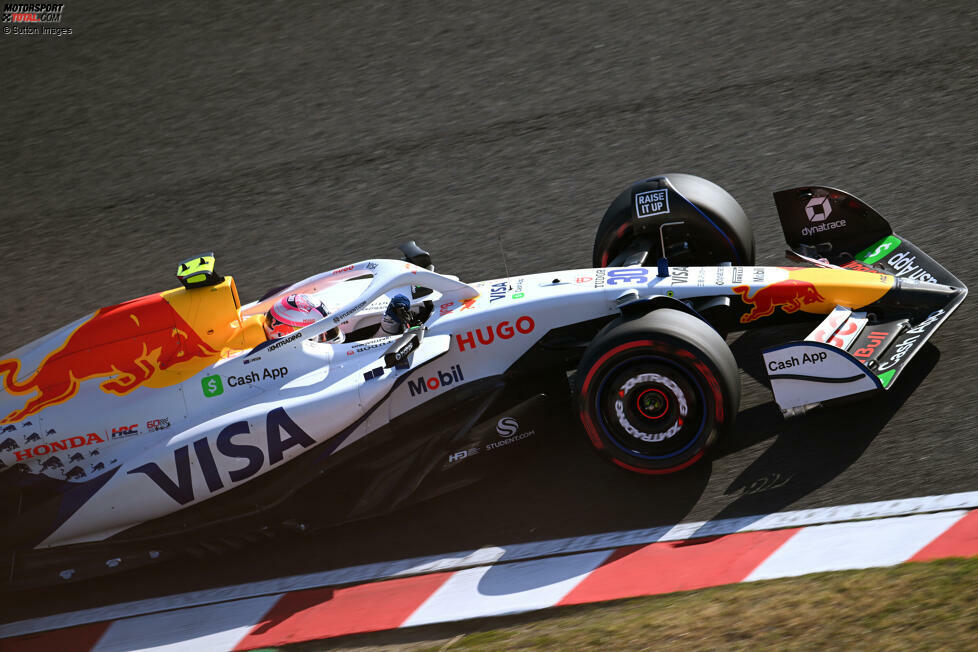 ... ist sein kurzes Gastspiel schon wieder vorbei und Red Bull schickt ihn zurück zu den Racing Bulls, für die er bereits in den beiden Jahren zuvor einige Rennen absolviert hat.