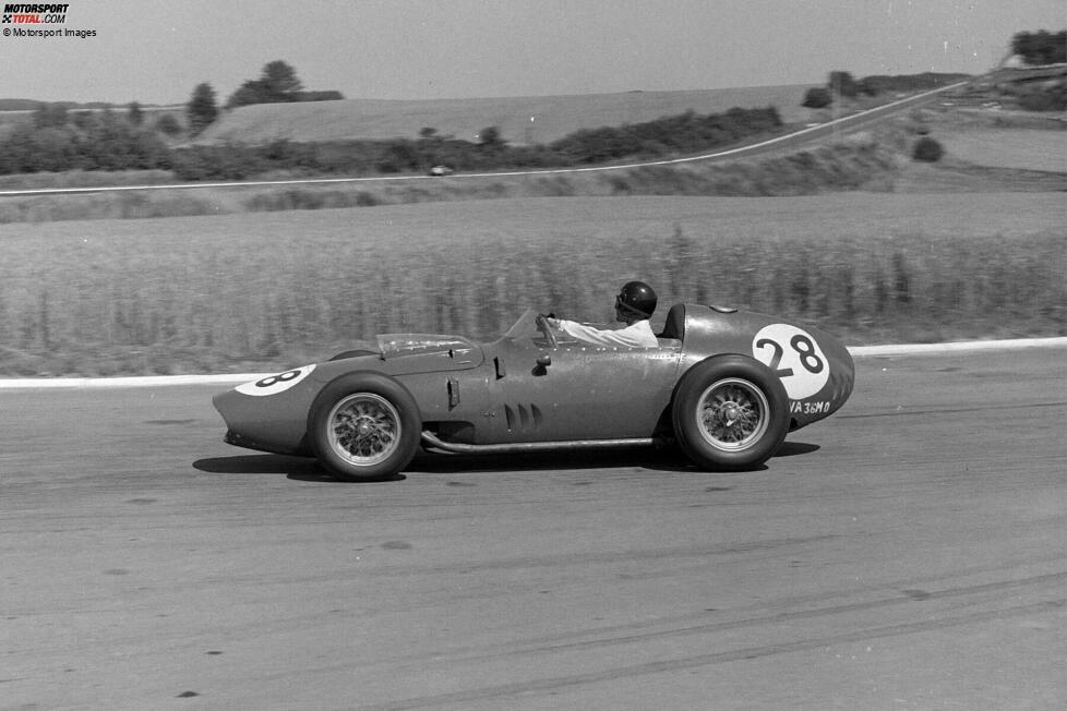 Bevor Dan Gurney sein eigenes Team in der Formel 1 an den Start bringt, startet er für Ferrari. Beim Debüt in Frankreich fällt er aber aus. Insgesamt vier seiner 87 Grands Prix fährt er in Rot.